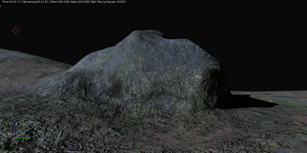 PBR Forest Ground Rock preview image 2